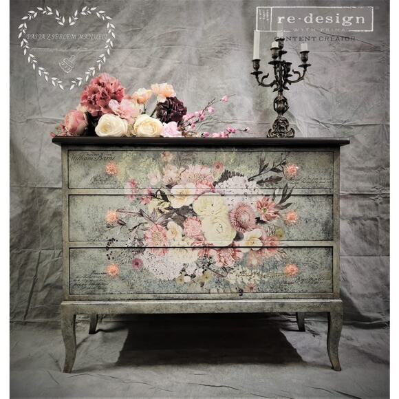 Prima Other - Re Design by Prima Transfer Sticker Life in Full Bloom 24x35" Spring Florals